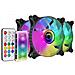 Kit Ventola per PC MF3DKIT ARGB x3 120 mm Nero - Foto miniatura 1