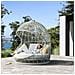 Aitana - Conchiglione Con Struttura In Alluminio Wicker Grigio Chiaro - Foto miniatura 5