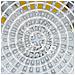 Aitana - Conchiglione Con Struttura In Alluminio Wicker Grigio Chiaro - Foto miniatura 6