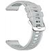 Cinturino In Gelatina Per Garmin Forerunner 570 20mm White - Foto miniatura 1