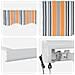 Tenda Retrattile Automatica a Righe Multicolore 350x250 cm - Foto miniatura 8