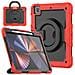 Custodia Per Ipad Pro 11"" Con Supporto Girevole E Alloggiamento Per Stilo Rosso - Foto miniatura 1