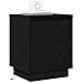 Armadio da Notte 2 pcs Nero 39 x 34.5 x 50 cm Legno multistrato - Foto miniatura 3