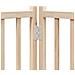 Cancello per Cani Porta Pieghevole 8 Pannelli 640 cm in Pioppo - Foto miniatura 9