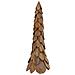 Albero di Natale Marrone 110 cm Legno massello di teak - Foto miniatura 1