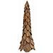 Albero di Natale Marrone 110 cm Legno massello di teak - Foto miniatura 4