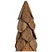 Albero di Natale Marrone 110 cm Legno massello di teak - Foto miniatura 7