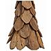 Albero di Natale Marrone 110 cm Legno massello di teak - Foto miniatura 9