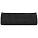 Cuscino per Schiena Nero 140 x 24 x 50 cm Tessuto - Foto miniatura 6
