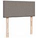 Struttura Letto Pouf con Materasso Tortora 80x200 cm in Tessuto - Foto miniatura 9