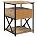 Armadio da Notte 2 pcs rovere artigianale 40 x 42 x 55 cm - Foto miniatura 9