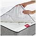 Topper In Piumino Naturale 160x190 cm Altezza 5 cm - Foto miniatura 5