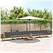 Set Divano Pallet da Giardino 6 pz con Cuscini Massello Acacia - Foto miniatura 2