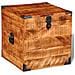 Cassa Di Legno Ruvido Mango Quadrata - Foto miniatura 2