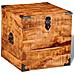 Cassa Di Legno Ruvido Mango Quadrata - Foto miniatura 1