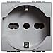 Nt4140/16 - Light Tech - Presa Da Incasso Unel E Bipasso 10/16a - Foto miniatura 4