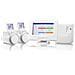 Termostato Evohome Wi-Fi con 2 Teste Termostatiche Colore Bianco - Foto miniatura 2