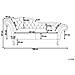 Chaise Longue Vintage Sinistra In Pelle Sintetica Bianca Lattes - Foto miniatura 4