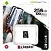 256GB MICRO SD KINGSTON MODELLO SDCS2/256GB CANVAS CON ADATATTORE MEMORY CARD - Foto miniatura 2