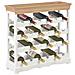 Mobile Portavini Bianco 70x22,5x70,5 Cm In Mdf - Foto miniatura 2