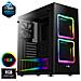 TOR - Scatola porta computer, ATX, vetro temperato, 2 ventole RGB 14cm - Foto miniatura 1