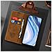 Custodia Redmi Note 9s / 9 Pro / 9 Pro Max Vintage Supporto Stand Camel - Foto miniatura 3