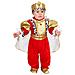 Costume Piccolo Re Neonato Carnevale Pegasus Tg. 13/18 Mesi - Foto miniatura 1