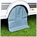10261 Caravan Resistente Agli Agenti Atmosferici In Poliestere Rivestito In Tessuto Ruota 2 Occhielli Con Anello Fino A 15 Pollici 15 - Foto miniatura 3