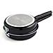 Gastro - padella Doppia, 20 cm, Alluminio Stampato, Colore: Nero - Foto miniatura 1