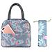 Pranzo Al Sacco Isolato Tote Bag Per Le Donne Wide Open Insulated Cooler Bag Water-resistant Termica Pranzo A Prova Di Perdite Organizzatore Per Uomo Bambina Bambini Outdoor Picnic Lavoro - Foto miniatura 1