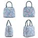 Pranzo Al Sacco Isolato Tote Bag Per Le Donne Wide Open Insulated Cooler Bag Water-resistant Termica Pranzo A Prova Di Perdite Organizzatore Per Uomo Bambina Bambini Outdoor Picnic Lavoro - Foto miniatura 2