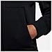 Felpa Da Uomo Con Cappuccio E Full Zip Club Fleece Colore Nero Taglia M Bv2645-010 - Foto miniatura 2