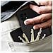Cover In Silicone Semirigido Per Samsung Galaxy A22 5g, Finitura Soft-touch Nera - Foto miniatura 3