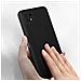 Cover In Silicone Semirigido Per Samsung Galaxy A22 5g, Finitura Soft-touch Nera - Foto miniatura 4