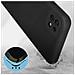 Cover In Silicone Semirigido Per Samsung Galaxy A22 5g, Finitura Soft-touch Nera - Foto miniatura 5