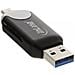 66779C, MicroSD (TransFlash) , SD, SDXC, USB / Micro-USB, Android, Nero - Foto miniatura 1