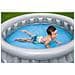 Piscina Space Ship Rotonda 152x43 Cm Argento - Foto miniatura 8