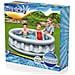 Piscina Space Ship Rotonda 152x43 Cm Argento - Foto miniatura 9