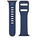 Cinturino 790 Originale Silicone Per Apple Watch 1-2-3-4-5-6-se 38 40 41mm Blu - Foto miniatura 3