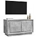 Mobile Porta Tv Grigio Cemento 80x35x45 Cm In Legno Multistrato - Foto miniatura 4