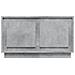 Mobile Porta Tv Grigio Cemento 80x35x45 Cm In Legno Multistrato - Foto miniatura 6