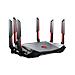 Radix Axe6600 Wifi 6e Tri-band Router Wireless Gigabit Ethernet Dual-band (2.4 Ghz / 5 Ghz) Nero, Rosso - Foto miniatura 2