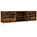 Mobile Porta Tv Rovere Fumo 150x30x50 Cm In Legno Multistrato - Foto miniatura 2