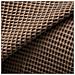 Manta 140x190cm 200gsm 100% Cotone Marrone Tevere - Foto miniatura 2