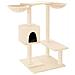 Albero Per Gatti Con Tiragraffi Crema 82 Cm - Foto miniatura 1