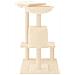 Albero Per Gatti Con Tiragraffi Crema 82 Cm - Foto miniatura 3