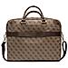 Borsa Porta Pc Per Computer Portatile 16'' Stripe 4g, Marrone - Foto miniatura 3