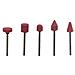 398.00 Mole Abrasive Conf 5 Pz Gambo D 3 Mm - Foto miniatura 1