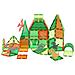 Set Di Gioco Magnetico Da 62 Pezzi - Modello Giurassico, Verde - Foto miniatura 4