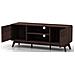 Cassie Credenza Bassa A 2 Ante In Noce Particellare - Foto miniatura 3
